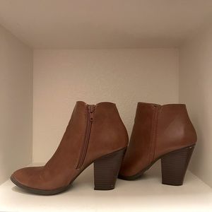 brown booties